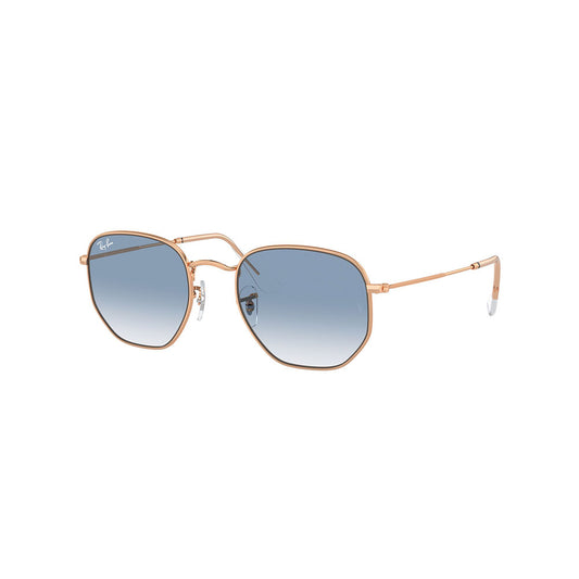 Gafas de Sol para Hombre Ray-Ban 3548 Hexagonal 92023F - Metálicas color Oro Rosado