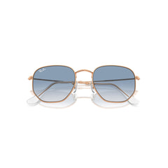 Gafas de Sol para Hombre Ray-Ban 3548 Hexagonal 92023F - Metálicas color Oro Rosado