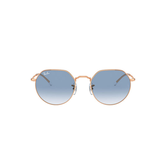 Gafas de Sol para Hombre Ray-Ban 3565 Jack 92023F - Metálicas color Oro Rosado