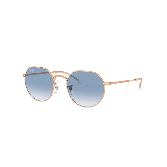 Gafas de Sol para Hombre Ray-Ban 3565 Jack 92023F - Metálicas color Oro Rosado