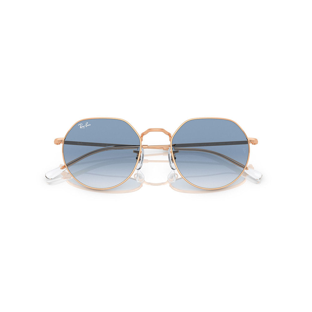 Gafas de Sol para Hombre Ray-Ban 3565 Jack 92023F - Metálicas color Oro Rosado