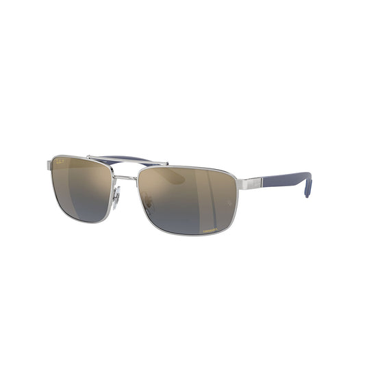 Gafas de Sol para Hombre Ray-Ban 3737CH 003/J0 - Metálicas color Plateado