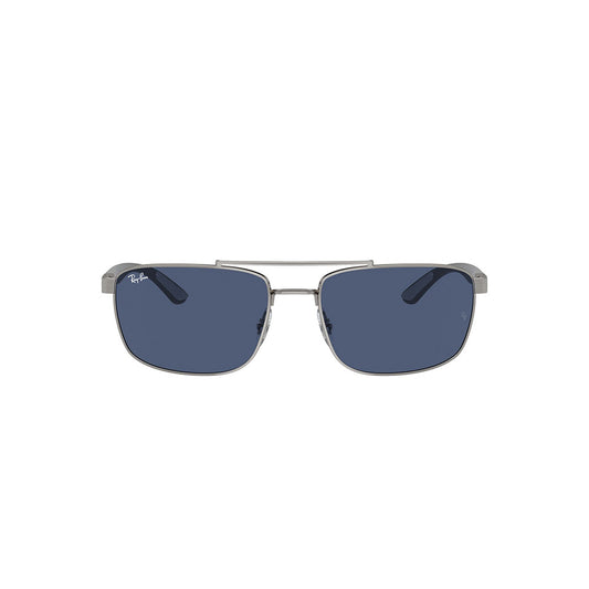 Gafas de Sol para Hombre Ray-Ban 3737 004/80 - Metálicas color Gris