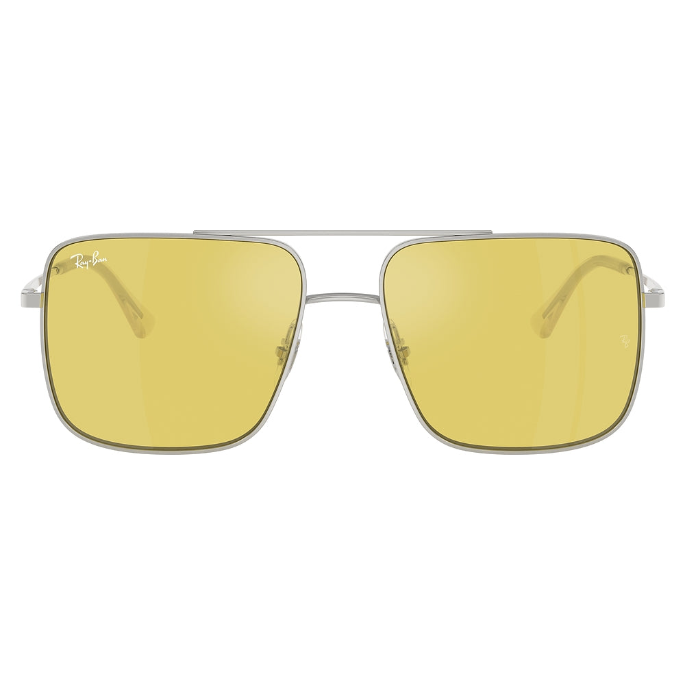 Gafas de Sol para Hombre Ray-Ban 3758 Ari 003/6D - metálicas color Plateado