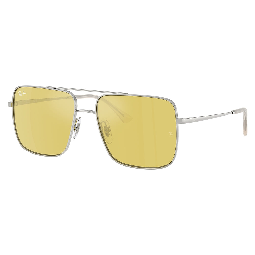 Gafas de Sol para Hombre Ray-Ban 3758 Ari 003/6D - metálicas color Plateado