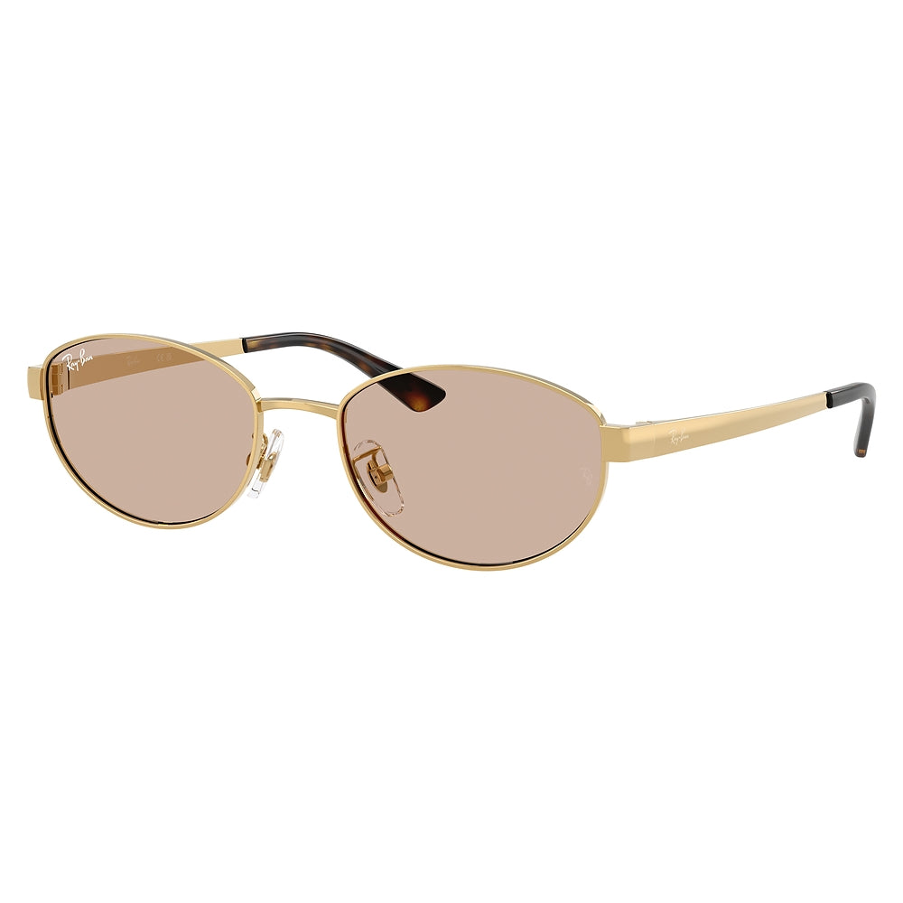 Gafas de Sol para Unisex Ray-Ban 3774D 001/3 - Metálicas color Dorado