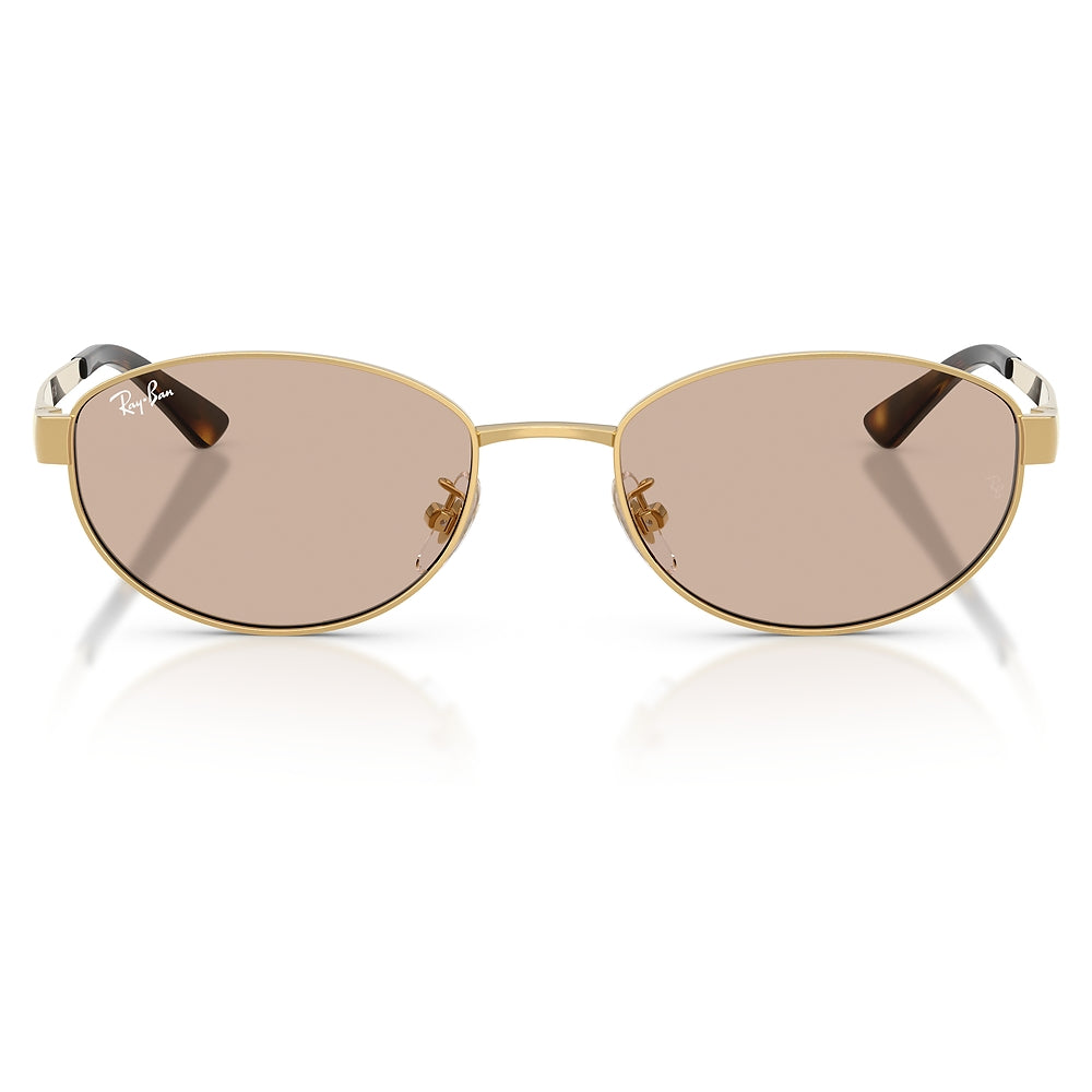 Gafas de Sol para Unisex Ray-Ban 3774D 001/3 - Metálicas color Dorado