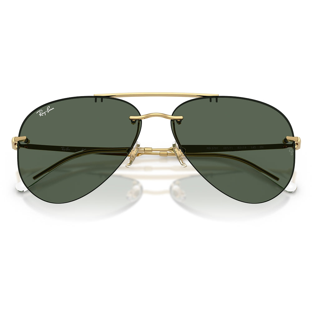 Gafas de Sol para Unisex Ray-Ban 3791 001/71 - Metálicas color Dorado