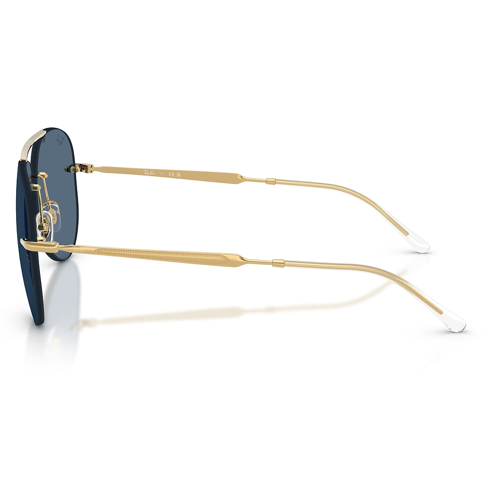 Gafas de Sol para Unisex Ray-Ban 3791 001/80 - Metálicas color Dorado