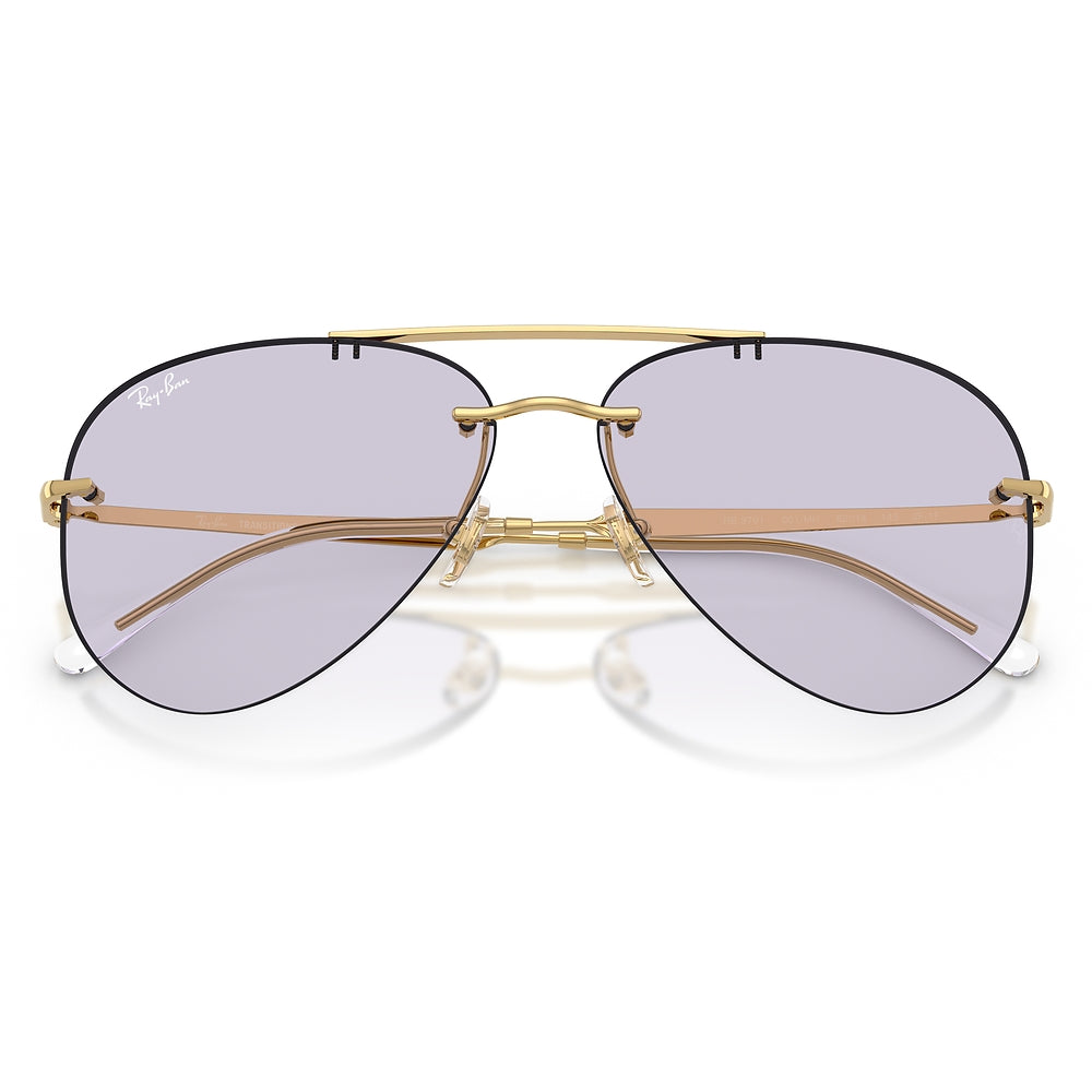 Gafas de Sol para Unisex Ray-Ban 3791 001/MH - Metálicas color Dorado