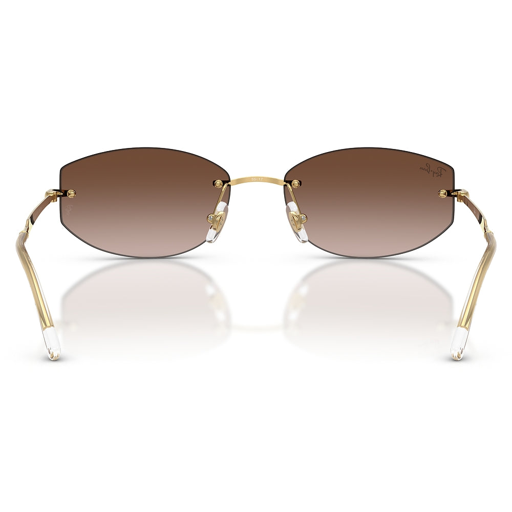 Gafas de Sol para Unisex Ray-Ban 3792 001/13 - Metálicas color Dorado