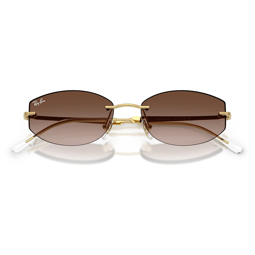 Gafas de Sol para Unisex Ray-Ban 3792 001/13 - Metálicas color Dorado