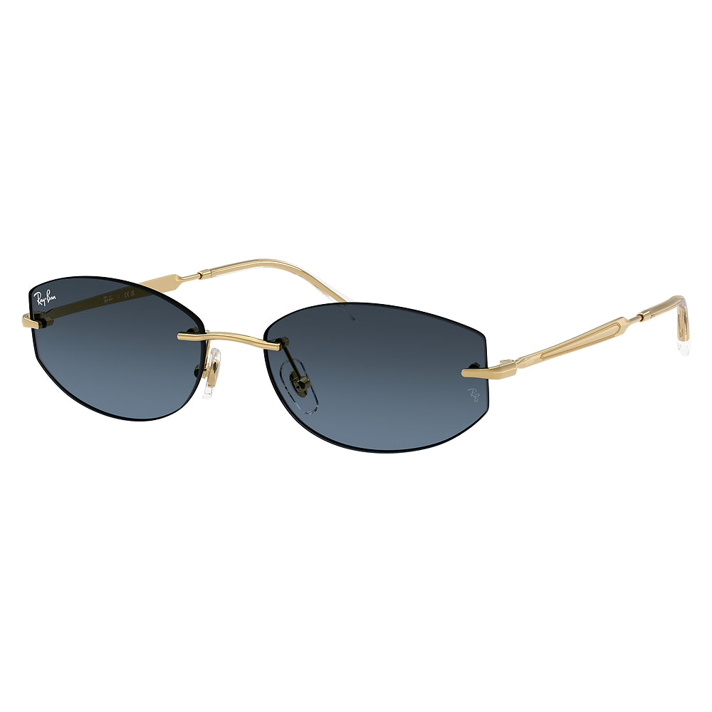 Gafas de Sol para Unisex Ray-Ban 3792 001/4C - Metálicas color Dorado