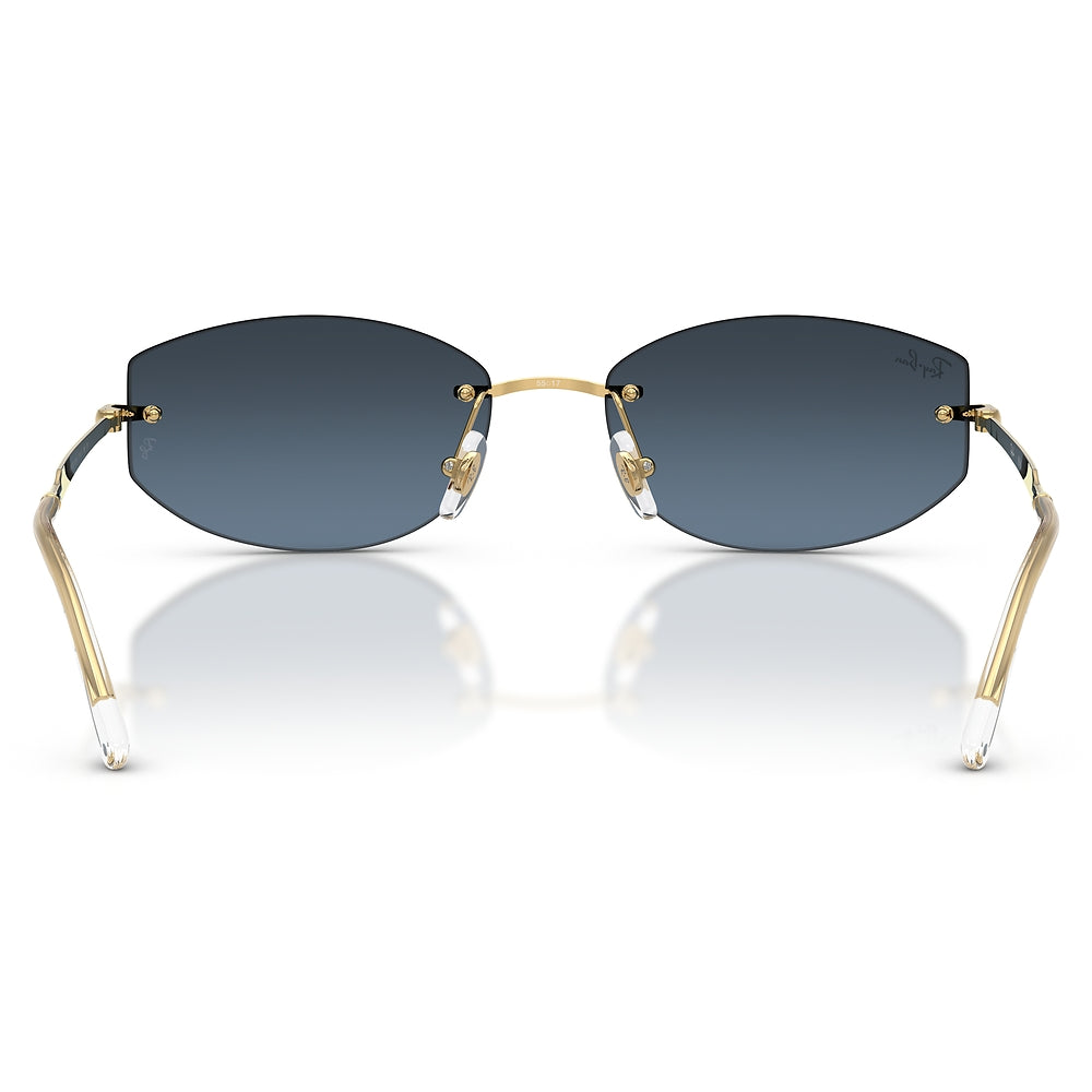 Gafas de Sol para Unisex Ray-Ban 3792 001/4C - Metálicas color Dorado