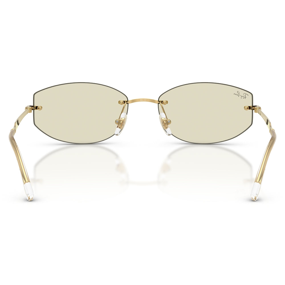 Gafas de Sol para Unisex Ray-Ban 3792 001/MG - Metálicas color Dorado