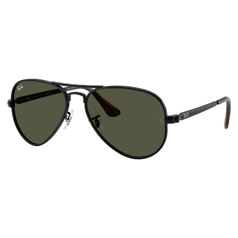 Gafas de Sol para Unisex Ray-Ban Aviator max 3925 002/31 - Metálicas color Negro
