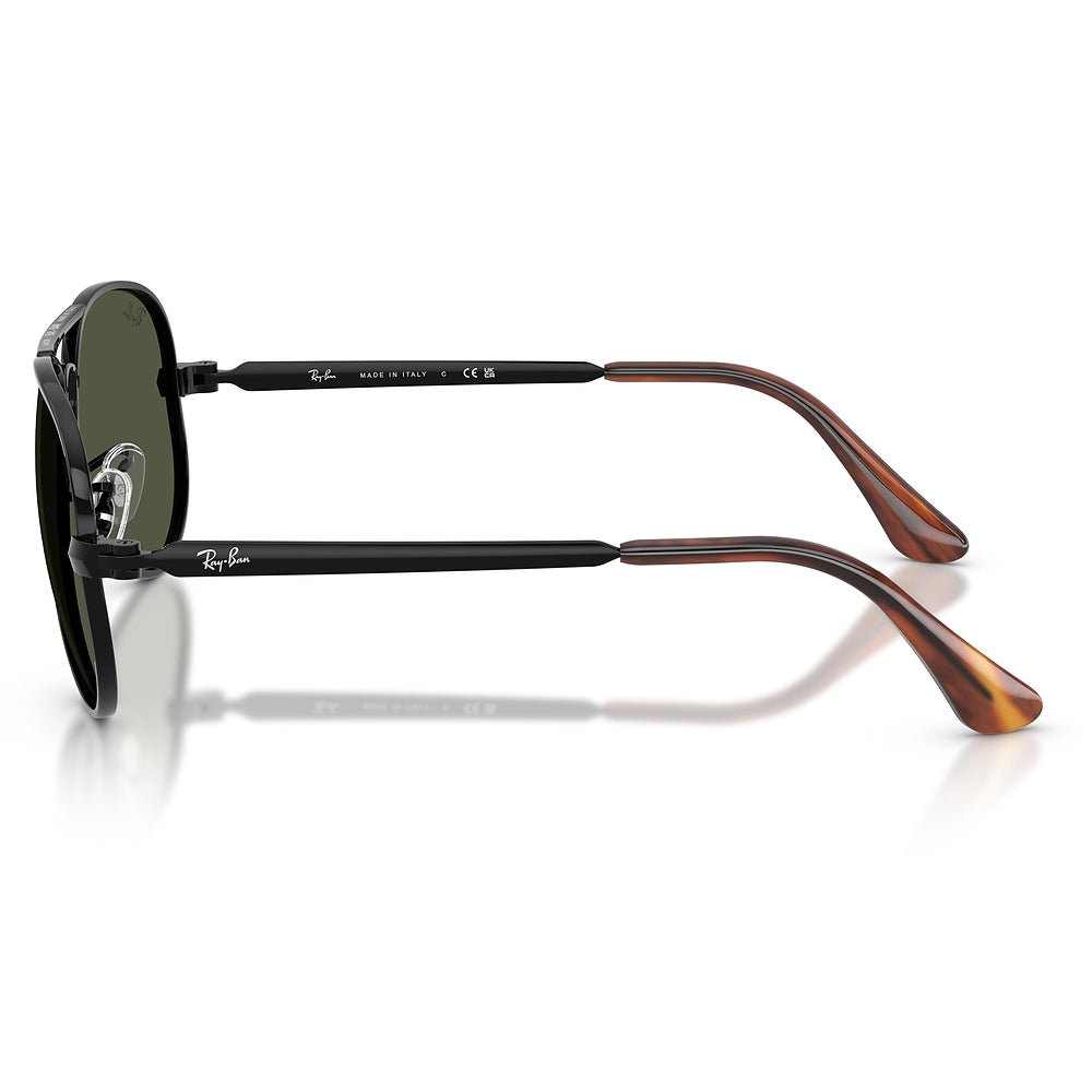 Gafas de Sol para Unisex Ray-Ban Aviator max 3925 002/31 - Metálicas color Negro