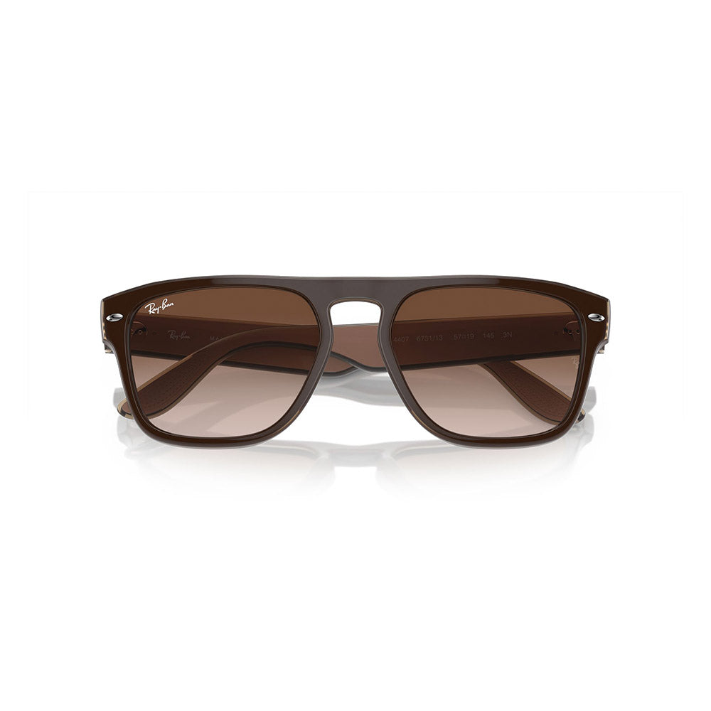 gafas-de-sol-para-hombre-ray-ban-4407-673113-inyectadas-color-cafe