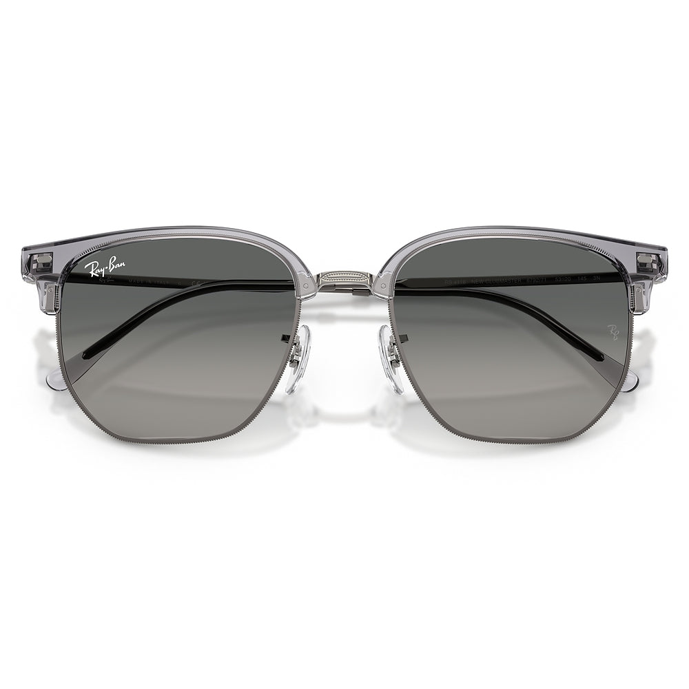 Gafas de Sol para Unisex Ray-Ban New clubmaster 4416 679271 - Metálicas color Gris