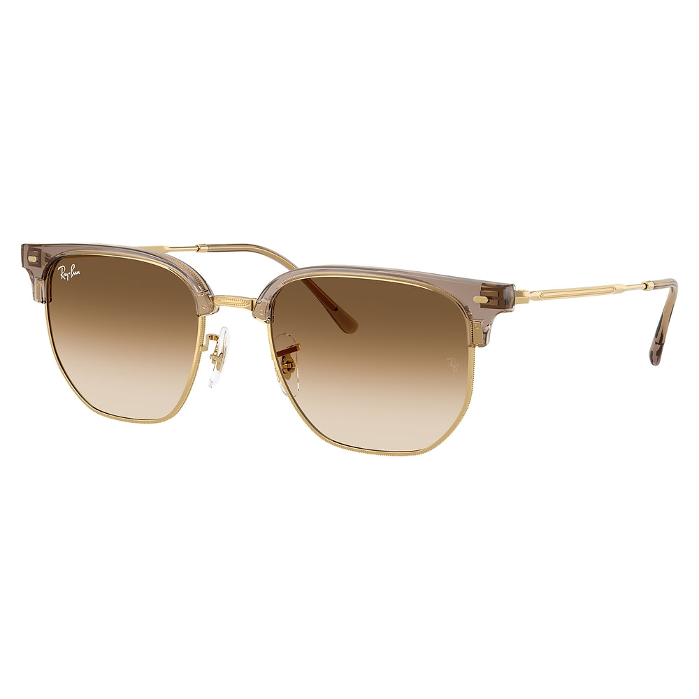 Gafas de Sol para Unisex Ray-Ban New clubmaster 4416 691851 - Metálicas color Café