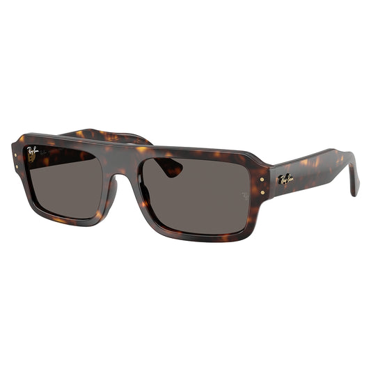 Gafas de Sol para Hombre Ray-Ban 4454 Flacko 1359B1 - en acetato color Café