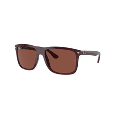 Gafas de Sol para Hombre Ray-Ban 4547 Boyfriend Two 6718C5 - Inyectadas color Rojo