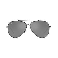 Gafas de Sol para Hombre Ray-Ban R0101S Aviator Reverse 002/GS - Metálicas color Negro.