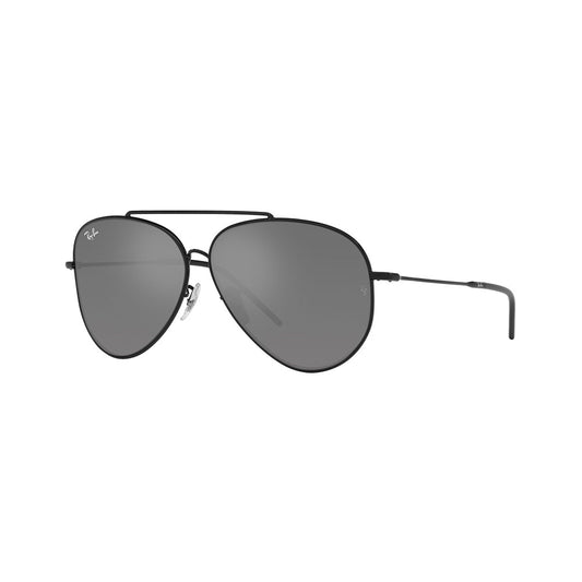 Gafas de Sol para Hombre Ray-Ban R0101S Aviator Reverse 002/GS - Metálicas color Negro.