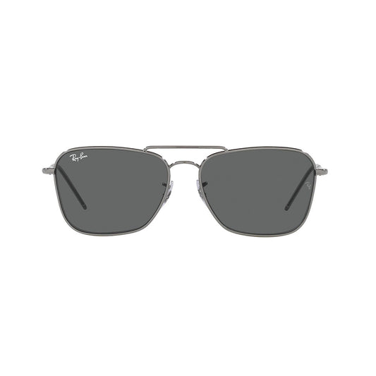 Gafas de Sol para Hombre y Mujer Ray-Ban Reverse 0102S - Metálicas, Aro completo, color gris.