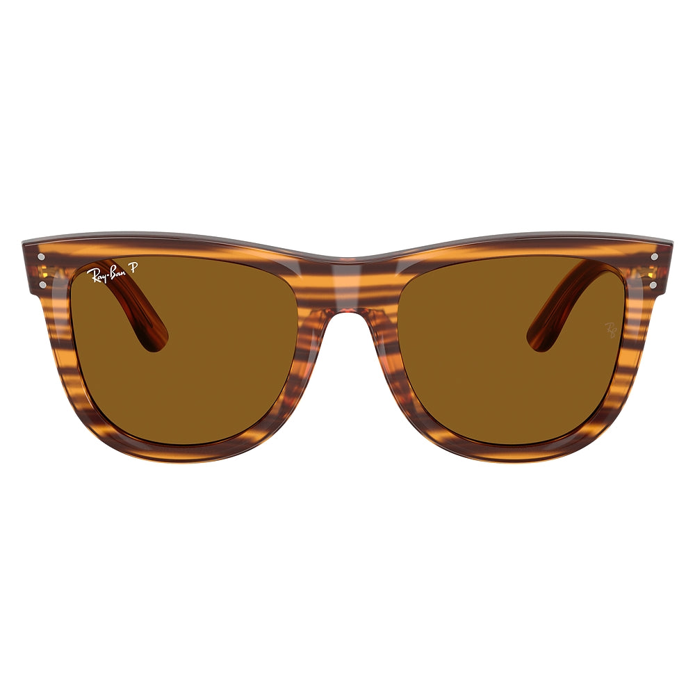 Gafas de Sol para Hombre Ray-Ban 0502S Wayfarer Reverse 679183 - en acetato color Café