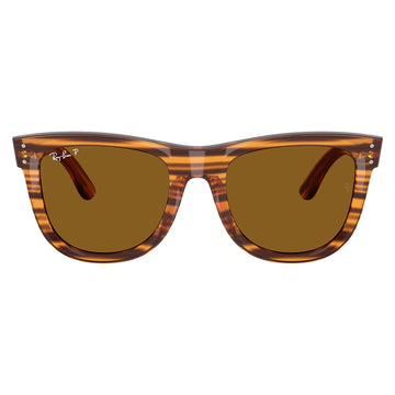 Gafas de Sol para Hombre Ray-Ban 0502S Wayfarer Reverse 679183 - en acetato color Café