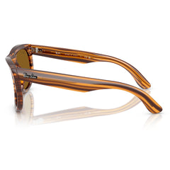 Gafas de Sol para Hombre Ray-Ban 0502S Wayfarer Reverse 679183 - en acetato color Café