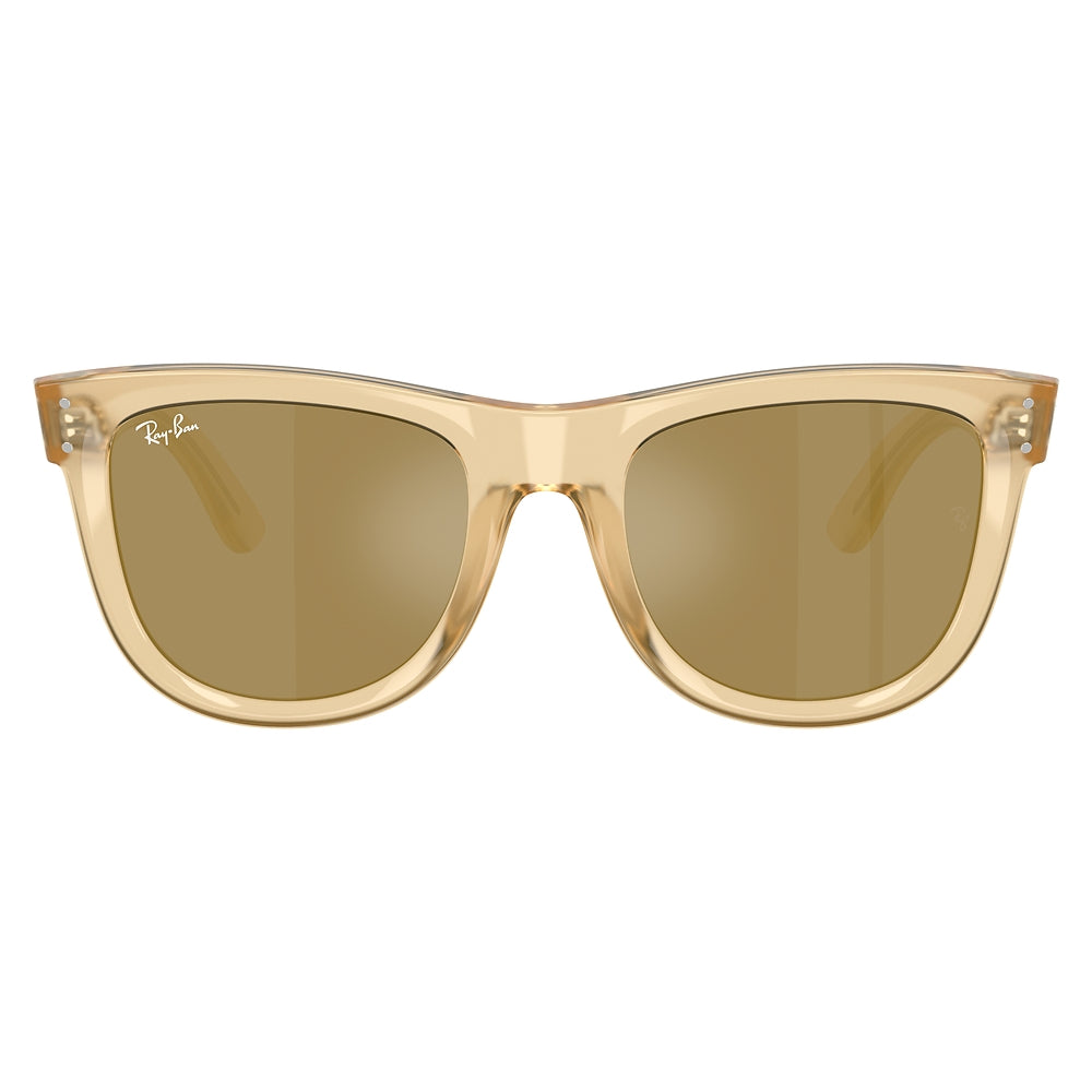 Gafas de Sol para Hombre Ray-Ban 0502S Wayfarer Reverse 68215A - en acetato color Amarillo