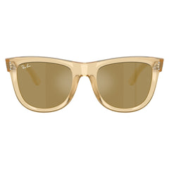 Gafas de Sol para Hombre Ray-Ban 0502S Wayfarer Reverse 68215A - en acetato color Amarillo