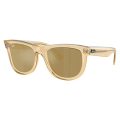 Gafas de Sol para Hombre Ray-Ban 0502S Wayfarer Reverse 68215A - en acetato color Amarillo