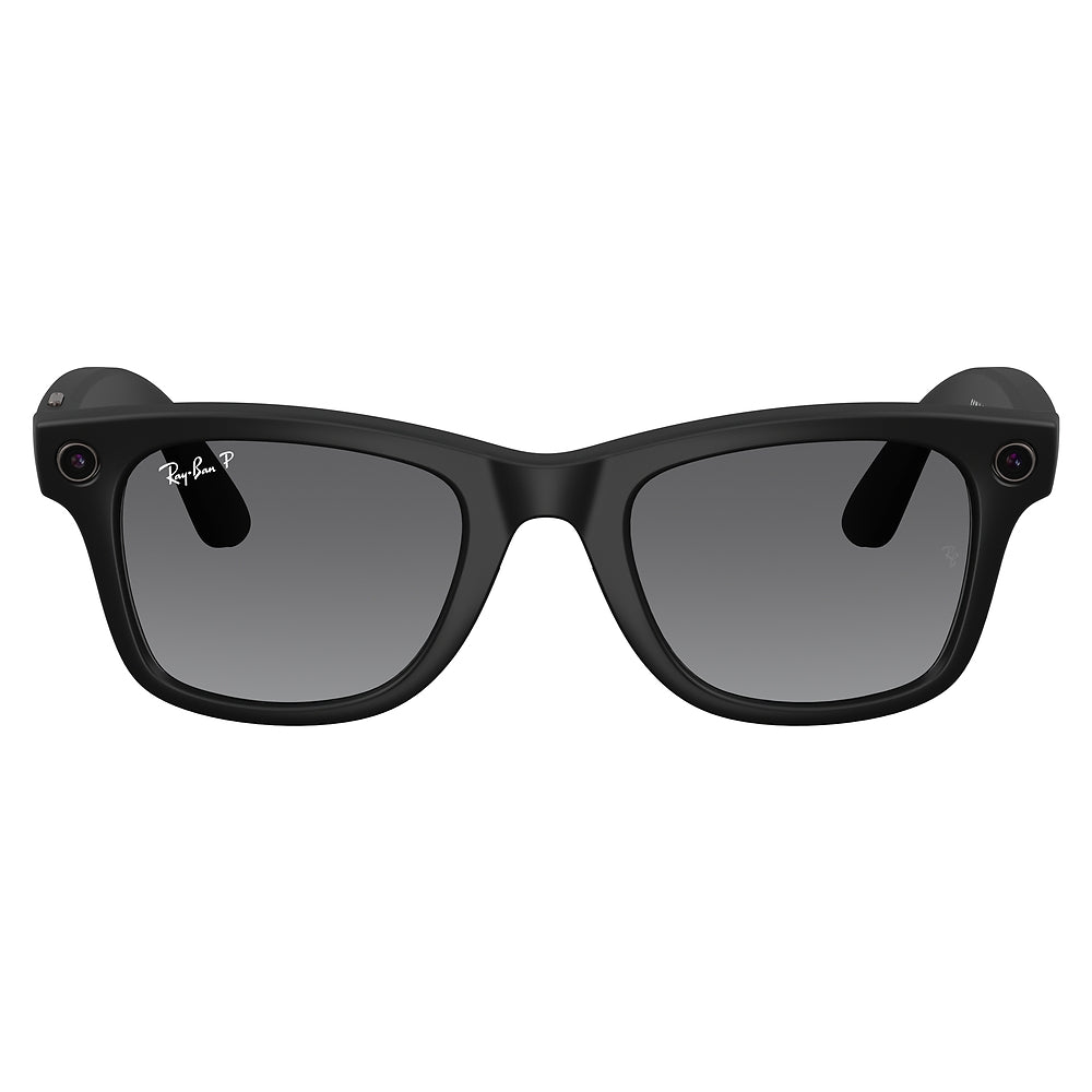Gafas de sol Ray-Ban Meta Wayfarer Unisex 601ST3 - en nylon inyectado, color Negro