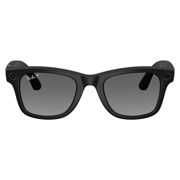 Gafas de sol Ray-Ban Meta Wayfarer Unisex 601ST3 - en nylon inyectado, color Negro