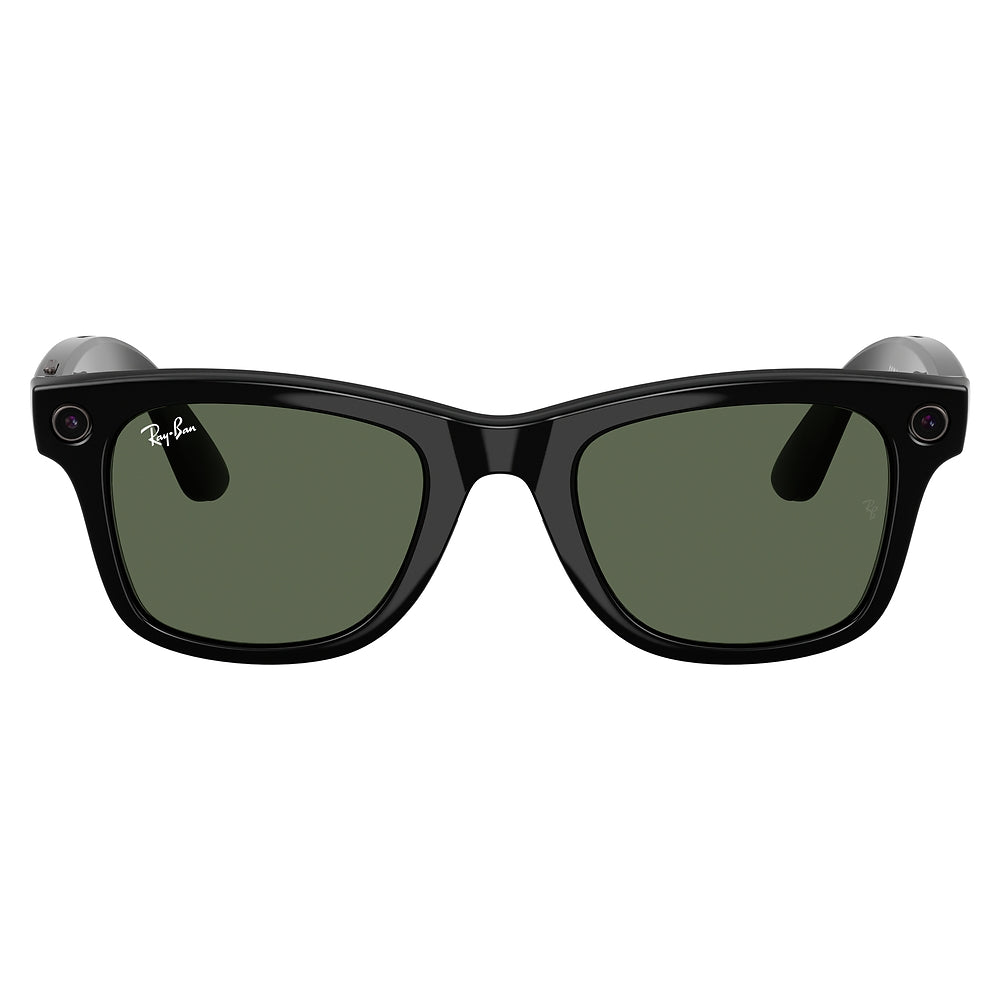 Gafas de sol Ray-Ban Meta Wayfarer Unisex 601/71 - en nylon inyectado, color Negro