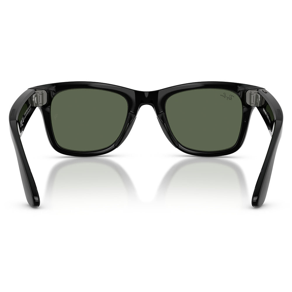 Gafas de sol Ray-Ban Meta Wayfarer Unisex 601/71 - en nylon inyectado, color Negro