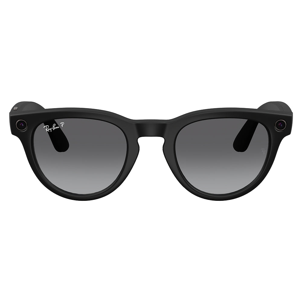 Gafas de sol Ray-Ban Meta Headliner Unisex 601ST3 - en nylon y acetato, color Negro