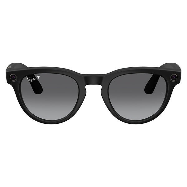 Gafas de sol Ray-Ban Meta Headliner Unisex 601ST3 - en nylon y acetato, color Negro