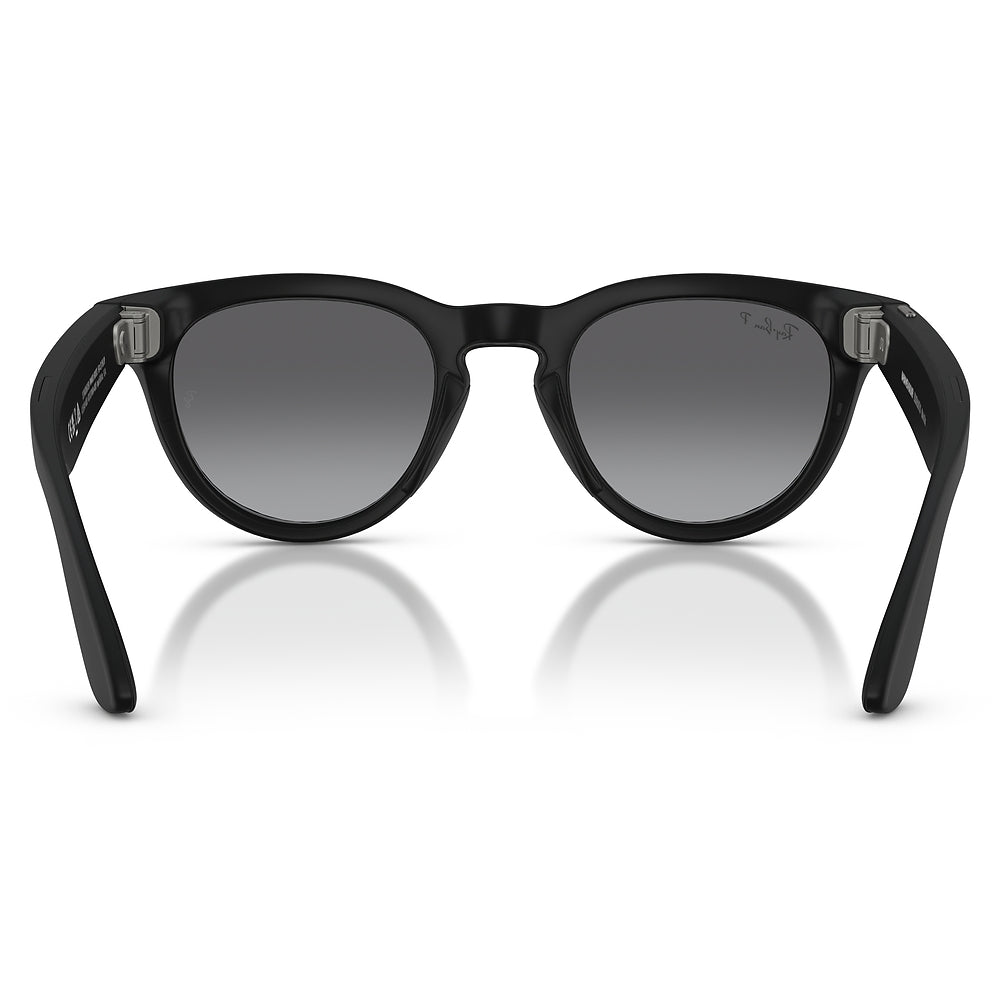 Gafas de sol Ray-Ban Meta Headliner Unisex 601ST3 - en nylon y acetato, color Negro