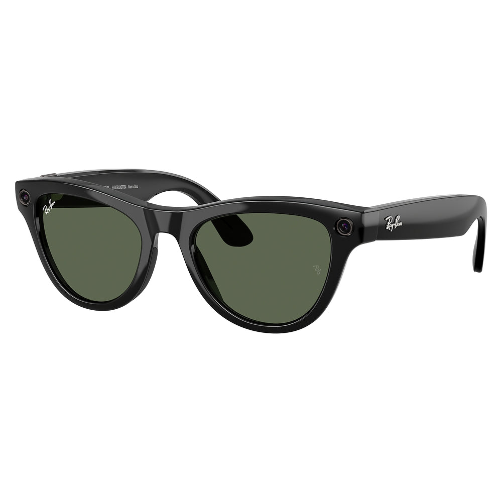 Gafas de sol Ray-Ban Meta Skyler Unisex 601/71 - en nylon inyectado, color Negro