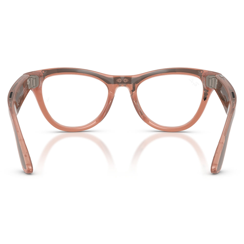 Gafas de vista Ray-Ban Meta Skyler Unisex 6778M4 - en nylon inyectado, color Rosado