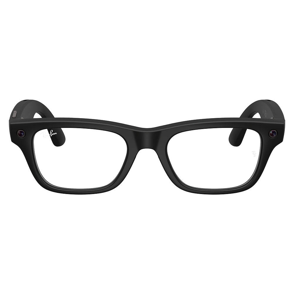 Gafas de vista Ray-Ban Meta Blayzer Optics Unisex 2077 - en nylon y acetato, color Negro
