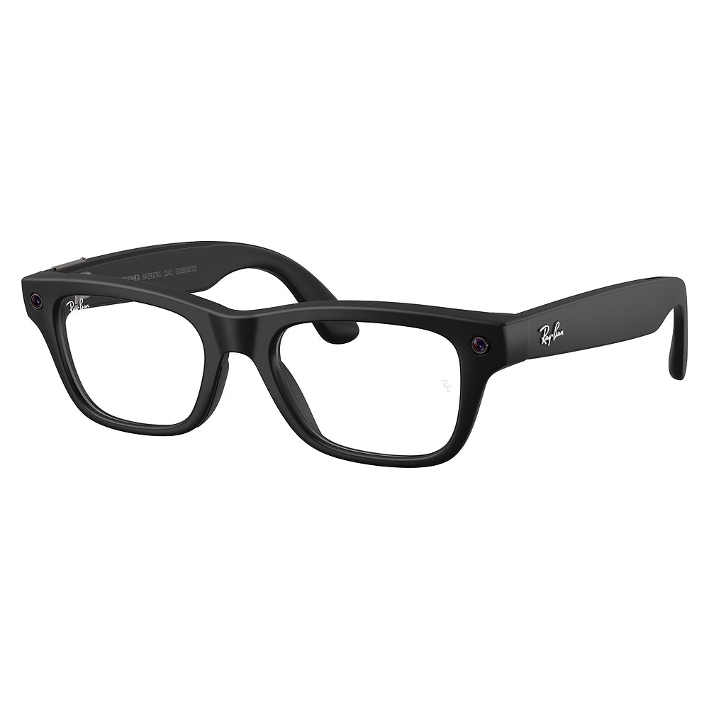 Gafas de vista Ray-Ban Meta Blayzer Optics Unisex 2077 - en nylon y acetato, color Negro
