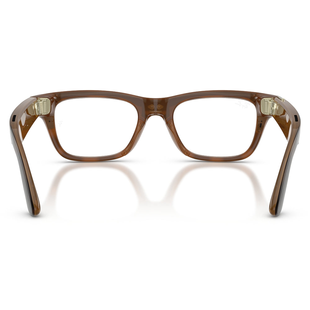 Gafas de vista Ray-Ban Meta Blayzer Optics Unisex 8528 - en nylon y acetato, color Café