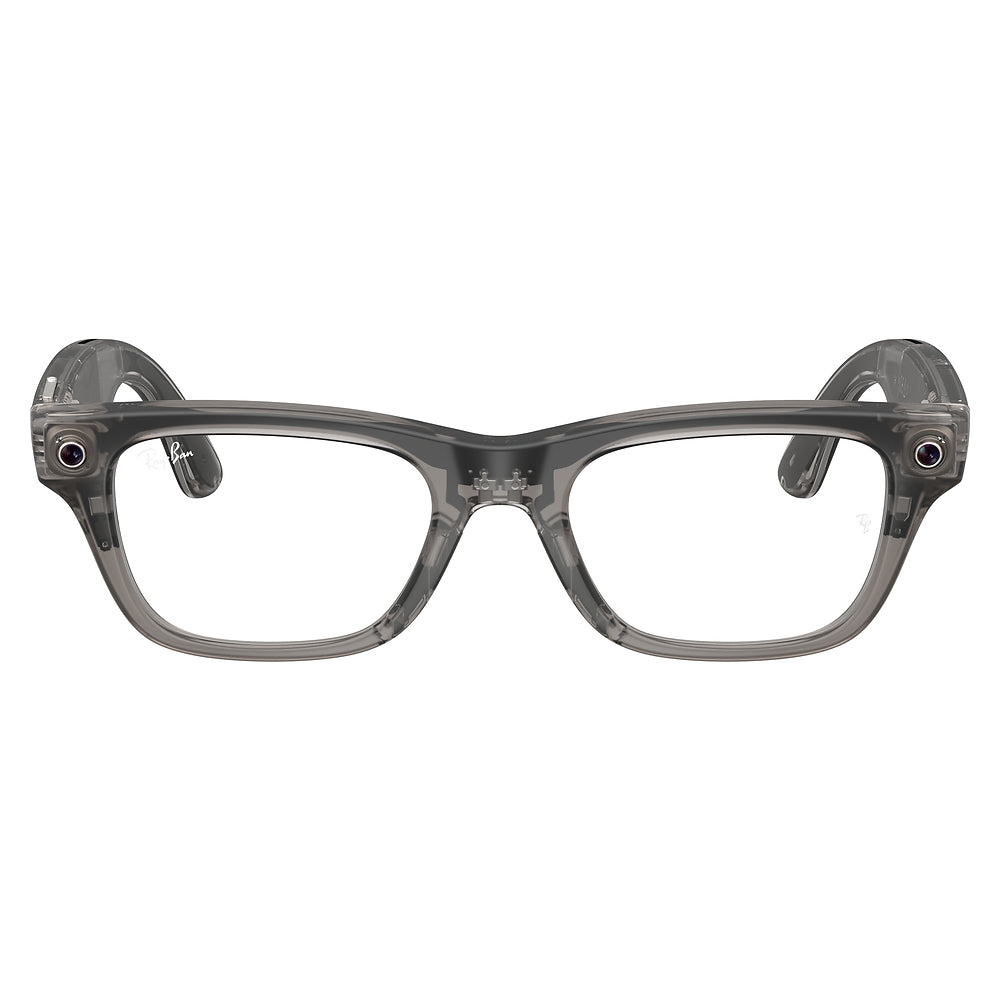 Gafas de vista Ray-Ban Meta Blayzer Optics Unisex 8529 - en nylon y acetato, color Gris