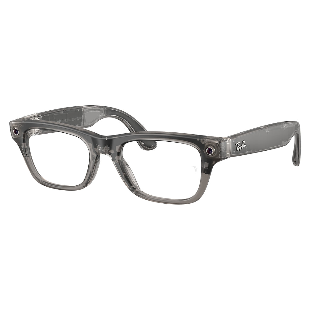 Gafas de vista Ray-Ban Meta Blayzer Optics Unisex 8529 - en nylon y acetato, color Gris