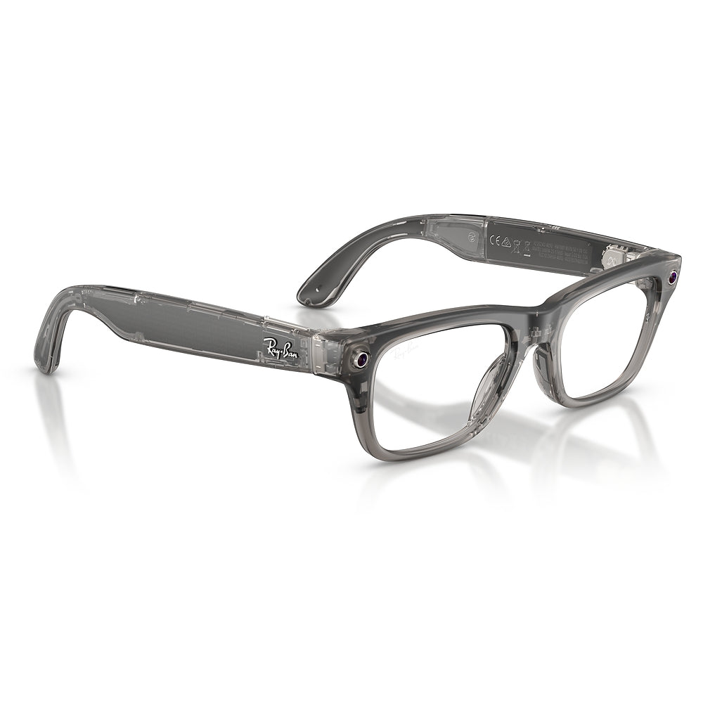 Gafas de vista Ray-Ban Meta Blayzer Optics Unisex 8529 - en nylon y acetato, color Gris